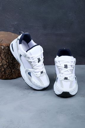 کفش اسنیکر سفید زنانه بند دار DUXAL SHOES - کد 884265519