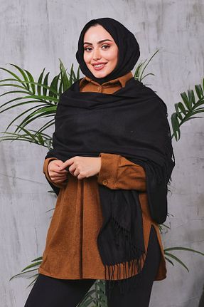 شال مشکی زنانه پنبه پلی استر Golden Rose - کد 884495731