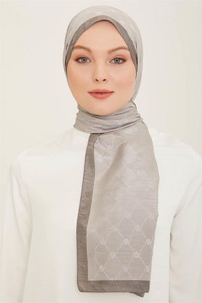 شال طوسی زنانه پلی استر Armine - کد 884492363