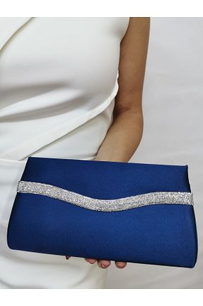 کیف مجلسی طوسی زنانه چرم مصنوعی MODA - کد 884492038