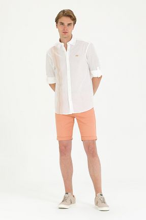 پیراهن قهوه ای مردانه یقه ایستاده U.S. Polo Assn. - کد 735831328