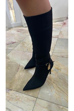 چکمه مشکی زنانه جیر by emine eren emotion shoes - کد 884502176