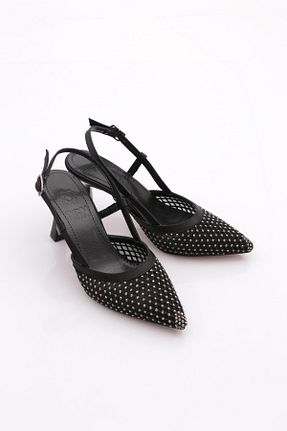 کفش مجلسی مشکی زنانه پاشنه نازک Dgn - کد 884504425