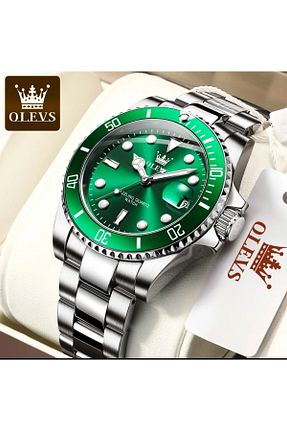 ساعت مچی فیروزه ای مردانه 41 میلی متر OLEVS - کد 884520012
