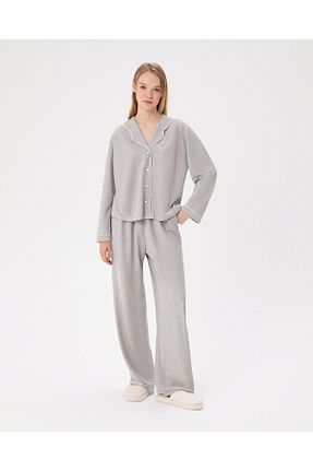 شلوار کرمگن طوسی زنانه Relaxed Ayma Active - کد 850420180