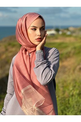 شال صورتی زنانه ویسکون Arwella - کد 884554756