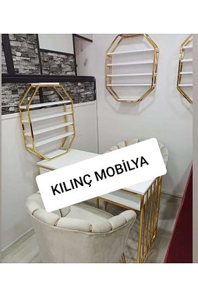 قفسه دیواری طلائی 60 سانتی متر KILINÇ - کد 873760000