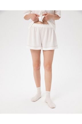شلوارک و برمودا نباتی زنانه فاق بلند Ayma Active - کد 850456492