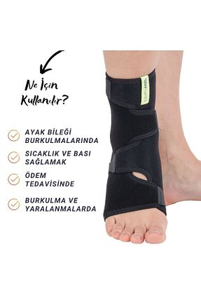 مچ بند پا مشکی APLUSSAĞLIK - کد 884803516