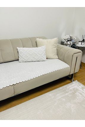 کاور مبل بژ مخمل Genel Markalar - کد 884811072