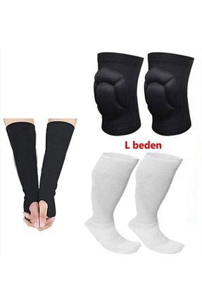 زانو بند والیبال سفید زنانه HNsport - کد 221752728
