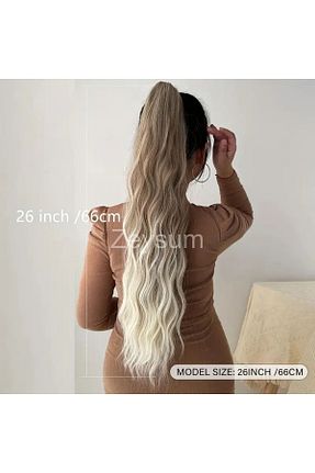 کلاه گیس زرد زنانه Zeysum - کد 876446223