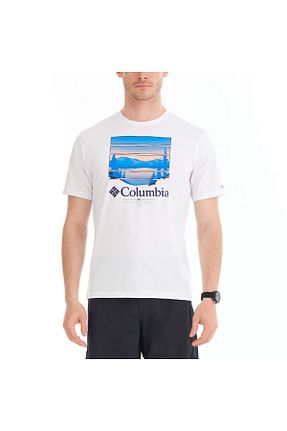 تیشرت اسپرت سفید مردانه Relaxed Columbia - کد 707457596
