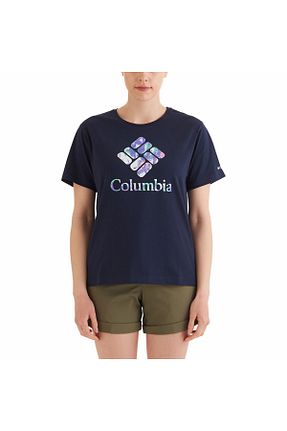 تیشرت اسپرت سرمه ای زنانه رگولار Columbia - کد 822505633