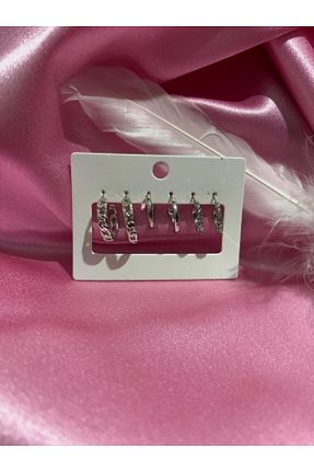 گوشواره استیل (فولاد) زنانه استیل (فولاد) EMKA AKSESUAR - کد 884689631