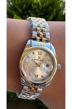 ساعت مچی زرد زنانه 26-30 میلی متر Daniel Klein - کد 825576533