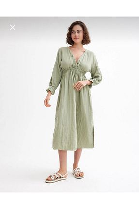 لباس متالیک زنانه بافتنی Türkiş Otantik - کد 845878149