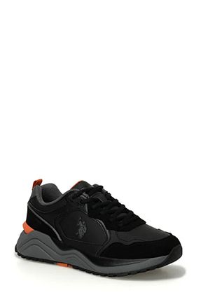 کفش اسنیکر مشکی مردانه بند دار U.S. Polo Assn. - کد 857556904