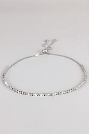 دستبند نقره سفید زنانه 925 عیار Butik - کد 882303814