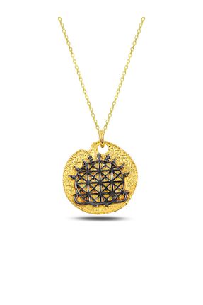 گردنبند نقره طلائی زنانه 925 عیار Brezza Lusso Jewelry - کد 118663145