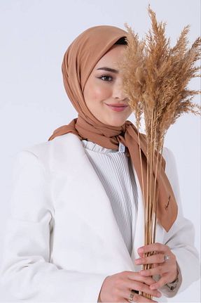 شال سرمه ای زنانه پلی استر haremscarfs - کد 882325631
