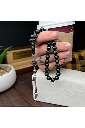 تسبیح مشکی سنگ اولتو dergah tesbih - کد 896018855