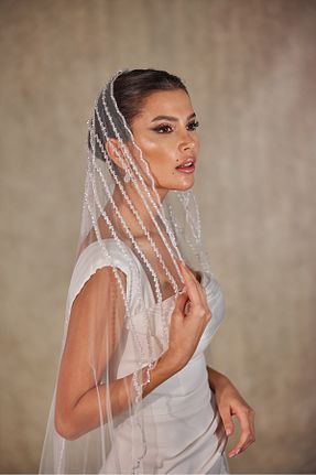سایر اکسسوری مو سفید زنانه سنگ کریستال Simay Aksesuar - کد 814769820