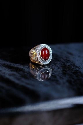 انگشتر نقره زنانه 925 عیار dergah tesbih - کد 904928231