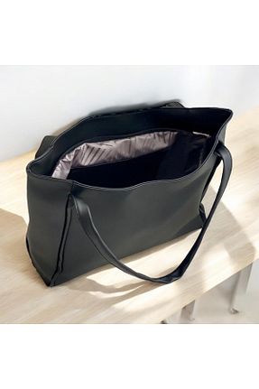 کیف دوشی مشکی زنانه چرم مصنوعی AyfaBag - کد 870435093
