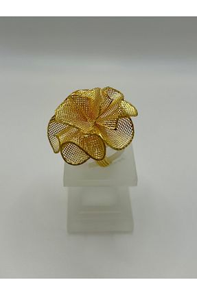 انگشتر نقره طلائی زنانه 925 عیار NYR Gold Silver - کد 882396754