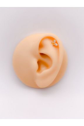 پیرسینگ طلائی زنانه Trinos - کد 882443208