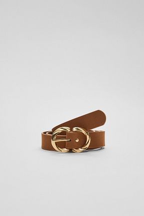 کمربند قهوه ای زنانه پلی اورتان Stradivarius - کد 882462406