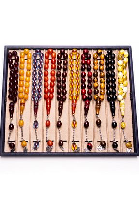 تسبیح رنگی سنگ طبیعی Öyküm accesory - کد 882485786