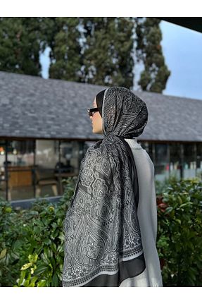 شال مشکی زنانه پنبه ای efdal şal eşarp - کد 882490639