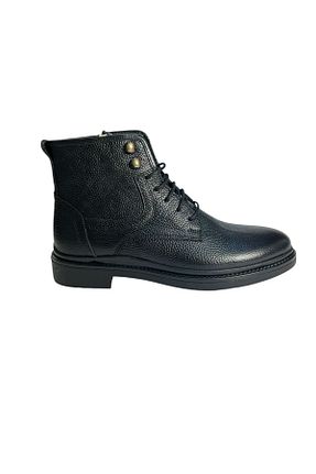 بوت / نیم بوت مشکی مردانه چرم خالص Greyybull Shoes - کد 871871375