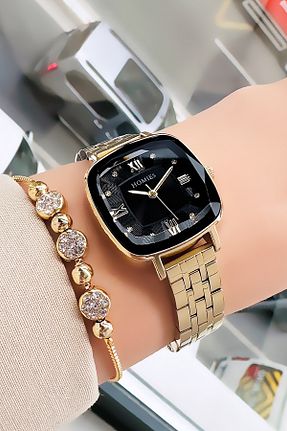 ساعت مچی طلائی زنانه 26-30 میلی متر Homies - کد 842016233
