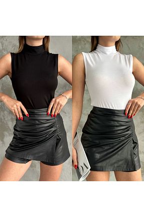 بلوز مشکی زنانه ساده modazoom - کد 882504040