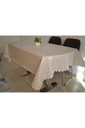 رومیزی بژ نایلون Behçetin Tekstil - کد 882509708