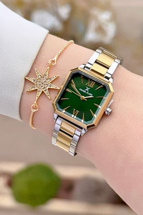 ساعت مچی طلائی زنانه 26-30 میلی متر Daniel Klein - کد 882543411