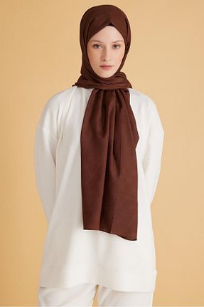 شال طوسی زنانه پلی استر Belli - کد 882545215