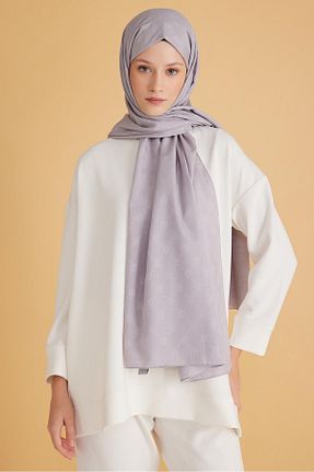 شال طوسی زنانه پلی استر Belli - کد 882545225