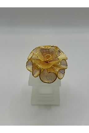 انگشتر نقره زرد زنانه 925 عیار NYR Gold Silver - کد 882615974