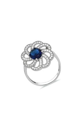انگشتر نقره زنانه یاقوت کبود Brezza Lusso Jewelry - کد 119054121