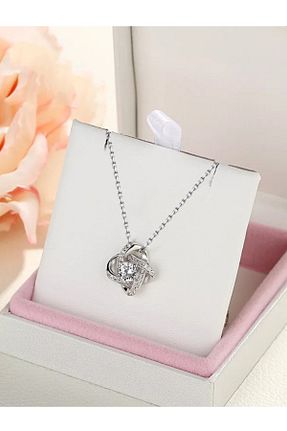 ست نقره زنانه زیرکن Brezza Lusso Jewelry - کد 33721773