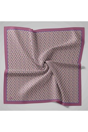 روسری صورتی 90 x 90 Silk Home - کد 882635059