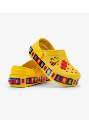 صندل زرد بچه گانه پاشنه تخت Haribo - کد 764080763