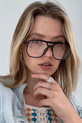 عینک محافظ نور آبی مشکی زنانه 53 REN EYEWEAR - کد 446493349
