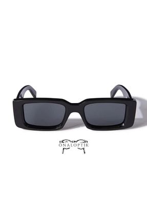 عینک آفتابی مشکی زنانه 50 OFF WHITE - کد 882610380