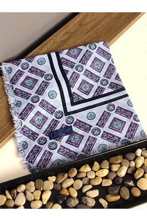 روسری آبی پنبه ای İpekel - کد 793090901