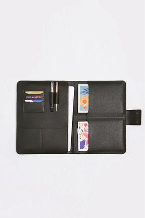 کیف لپ تاپ و مدارک خاکی زنانه چرم مصنوعی Necati Çanta - کد 882630116